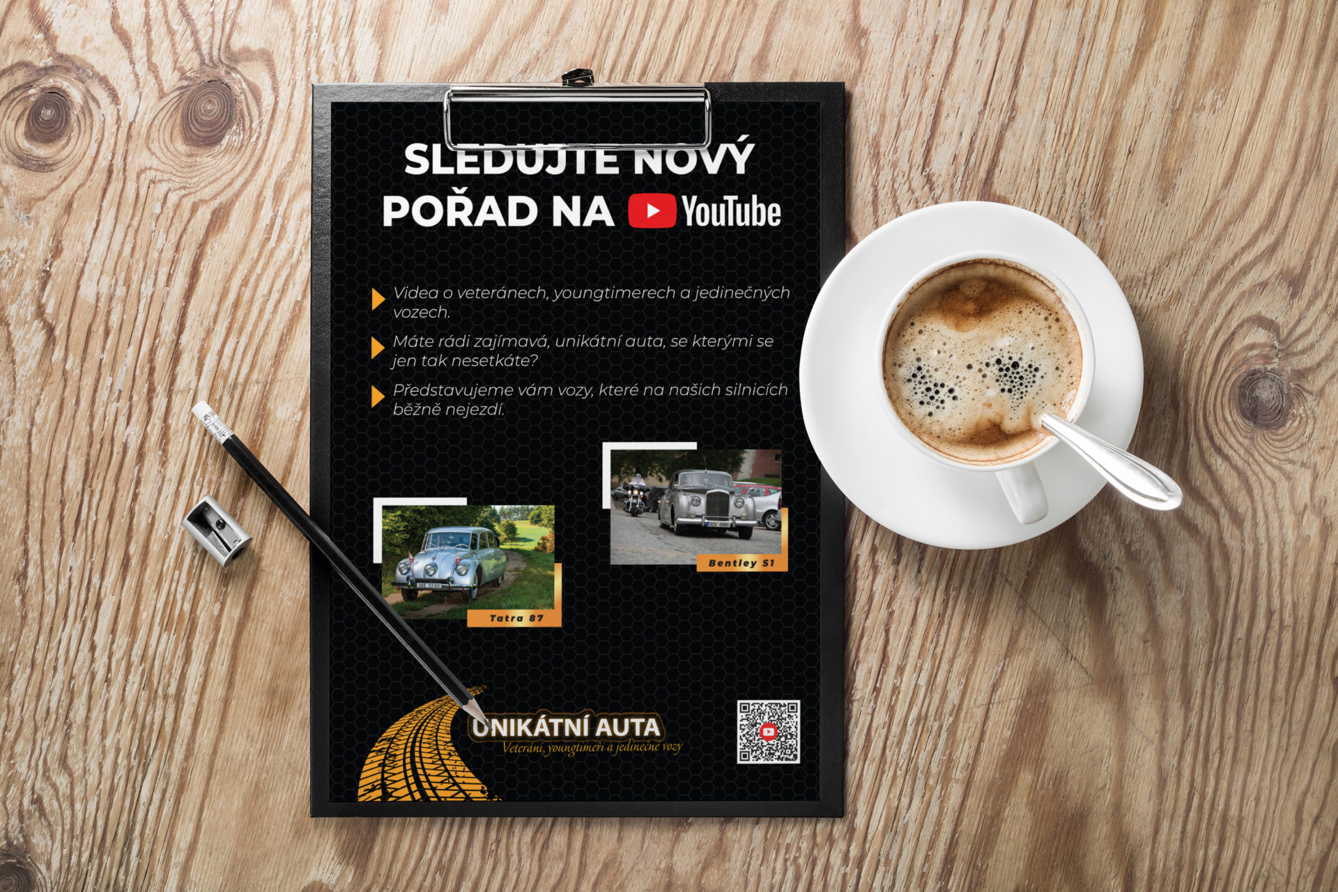 Adatto.cz, grafika pro letáky - Newportcar